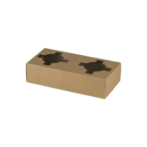 Carrier Kraft 2 Cups 1x50pcs