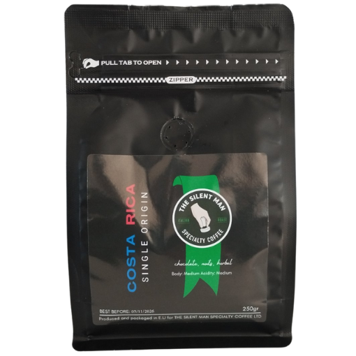 The Silent Man Costa Rica Single Origin Ground Coffee 250g