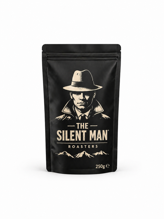 The Silent Man Doppio Blend 80% Arabica 20% Robusta 250g